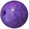 20mm Purple Solid Crackle Bubblegum Bead - Image 1 of 0