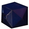 20mm Solid Navy Blue Cube Bubblegum Bead - Image 1 of 0