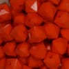 20mm Solid Orange Cube Bubblegum Bead Bulk - Image 2 of 0