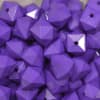20mm Solid Purple Cube Bubblegum Bead - Image 2 of 0