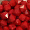 20mm Solid Red Cube Bubblegum Bead - Image 2 of 0
