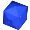 20mm Solid Royal Blue Cube Bubblegum Bead - Image 1 of 0