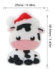 Adorable Christmas Cow Silicone Focal Bead - Image 2 of 0