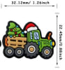 Jolly Christmas Tractor with Tree Silicone Focal Bead - Image 2 of 0