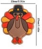 Thanksgiving Turkey Silicone Bead - Image 2 of 0
