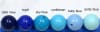20mm Arctic Blue Acrylic Bubblegum Beads - Image 3 of 0