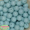 20mm Arctic Blue Acrylic Bubblegum Beads - Image 1 of 0
