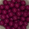 20mm Boysenberry Acrylic Bubblegum Beads - Image 2 of 0