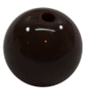 20mm Brown Acrylic Bubblegum Beads - Image 1 of 0