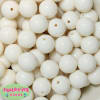 20mm Cream Acrylic Bubblegum Beads - Image 2 of 0
