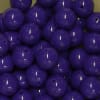 20mm Dark Purple Acrylic Bubblegum Beads Bulk - Image 2 of 0