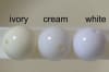 20mm Ivory Acrylic Bubblegum Beads Bulk - Image 2 of 0