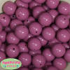 20mm Mauve Pink Acrylic Bubblegum Beads - Image 1 of 0