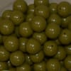 20mm Olive Acrylic Bubblegum Beads Bulk - Image 2 of 0