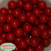 20mm Red Acrylic Bubblegum Beads Bulk - Image 1 of 0