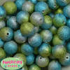 20mm Ocean Tone Ombre Stardust Bubblegum Beads - Image 2 of 0