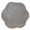20mm Clear White Swirl Glitter Acrylic Bubblegum Beads - Image 1 of 0