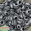 20mm Zebra Stripe Bubblegum Bead - Image 2 of 0