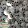 20mm Zombie Print on a White Matte Bead - Image 2 of 0