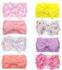 photo of Oversized Turban Knotted Baby Girl Bow Headband - Image 3 of 0