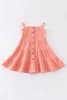 Linen Tiered Button Down Dress - Image 4 of 0