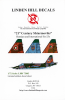 Photo of Linden Hill decal sheet of Russian and International Su-25 family of aircraft for plastic model kits. - Image 1 of 0