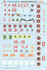 Photo of Linden Hill decal sheet of Russian and International Su-25 family of aircraft for plastic model kits. - Image 2 of 0