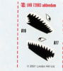 Photo of Linden Hill decal sheet of Russian and International Su-25 family of aircraft for plastic model kits. - Image 3 of 0