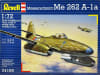 Photo of box art illustration of WWII Luftwaffe jet fighter, Me 262 A-1a in the skies along with other aircraft in the background - Image 1 of 0