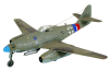 Photo of box art illustration of WWII Luftwaffe jet fighter, Me 262 A-1a in the skies along with other aircraft in the background - Image 2 of 0
