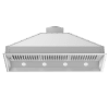 ZLINE 46 in. Ducted Wall Mount Range Hood Insert in Outdoor Approved Stainless Steel (698-304-46) - Image 2 of 0