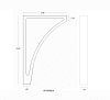Castlewood CC212 Transitional Corbel - White Oak - Image 3 of 0
