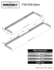FVB-4256 Floating Vanity Bracket Kit - For 42" to 56" Wide Vanity Cabinet - Image 2 of 0