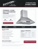 Ascension 30" Stainless Steel Range Hood, 400 CFM, Remote Control - Image 3 of 0