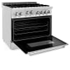 ZLINE 36" Professional 4.6 cu. ft. 6 Gas on Gas Range in Stainless Steel (RG36) - Image 2 of 0