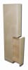 60" Mantel Hood Flat Panel Pillar w/Pullouts - Maple - Image 1 of 0