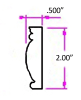 Carved Acanthus Molding - From Hardware and Molding's Remodel Market - Image 2 of 0