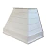 Castlewood SY-WCSLRH-WH White Rustic Shiplap Chimney Range Hood (Without Chimney Extension) - Image 1 of 0