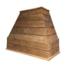 Castlewood Rustic XL Shiplap Chimney Range Hood (Without Chimney Extension) - Brown - Image 1 of 0