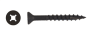 #8 x 1-1/4 Flat Combo Drive Nibbed (Type 17) 2/3 Deep Thread Screws | Remodel Market - Image 2 of 0