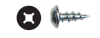 #8 x 1 Round Washer Combo Drive (Type 17) Full Deep Thread Screws | Remodel Market - Image 2 of 0