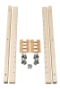 X-Series Base Cabinet Kit - 1-1/4" x 20-7/8" Maple Pilasters (XB150N) - Image 1 of 0