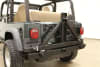 Rock Hard 4x4™ Patriot Series Rear Bumper with Tire Carrier for Jeep Wrangler TJ, LJ, YJ and CJ 1976 - 2006 [RH-2001-C] - Image 1 of 0