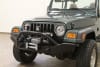 Rock Hard 4x4™ Aluminum Patriot Series Full Width Front Bumper for Jeep CJ5, CJ7, CJ8, YJ, TJ, and LJ 1976 - 2006 [RH-4050] - Image 3 of 0