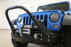 Rock Hard 4x4™ Steel Patriot Series Grille Width Front Bumper w/ Stinger for Jeep Wrangler JK 2007 - 2018 [RH-5007] - Image 5 of 0