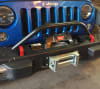 Rock Hard 4x4™ Grille Guard and Light Mount Hoop for 10A/HardRock/Recon Edition Jeep Wrangler JK 2/4DR 2007 - 2018 [RH-5019] - Image 2 of 0
