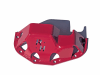 Rock Hard 4x4™ HardHat™ Differential Cover Red Finish for JL/JT Rubicon M220 Rear [RH-9082] - Image 1 of 0