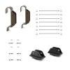 photo of DOUBLE HOOK HARDWARE KIT - 16 IN WIDE LADDERS - Image 1 of 0
