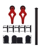1-1/2 in. to 2-1/4 in. PALM-LEIS Hardware (Long Bracket) - Image 2 of 0