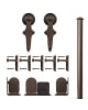 3/4 in. - 1-1/2 in. WRIGHT Hardware Short Bracket Kit - Image 2 of 0